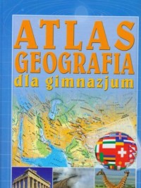 Geografia dla gimnazjum. Atlas - okładka książki