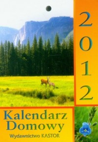 Kalendarz 2012 KL04 Domowy - okładka książki