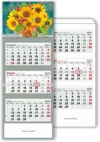 Kalendarz 2012 T 37 Słoneczniki - okładka książki
