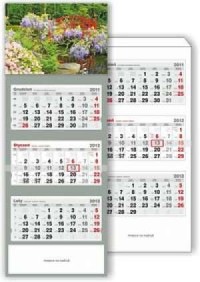 Kalendarz 2012 T 45 Ogród Wodny - okładka książki