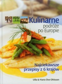 Kulinarne podróże po Europie - okładka książki