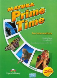 Matura Prime Time. Pre-intermediate - okładka podręcznika