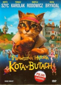 Prawdziwa historia Kota w Butach - okładka filmu