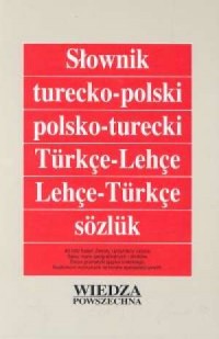 Słownik turecko-polski, polsko-turecki - okładka książki