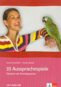 33 Aussprachespiele Deutsch als - okładka podręcznika