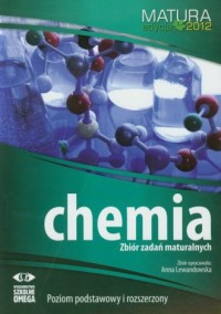 Chemia. Matura 2012. Zbiór zadań - okładka podręcznika