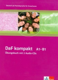 DaF kompakt A1-B1. Ubungsbuch mit - okładka podręcznika
