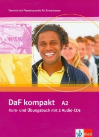 DaF kompakt A2. Kurs- und Ubungsbuch - okładka podręcznika