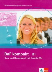DaF kompakt B1. Kurs- und Ubungsbuch - okładka podręcznika