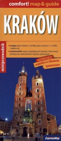 Kraków. Miniprzewodnik - okładka książki