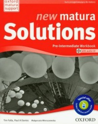 New Matura. Solutions. Pre-Intermediate - okładka podręcznika