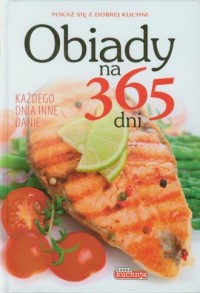 Obiady na 365 dni - okładka książki