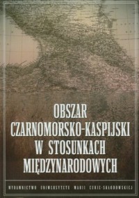 Obszar czarnomorsko-kaspijski w - okładka książki