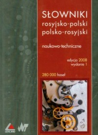 Słowniki rosyjsko-polski, polsko-rosyjski - okładka książki