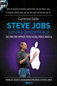 Steve Jobs. Sztuka prezentacji - okładka książki