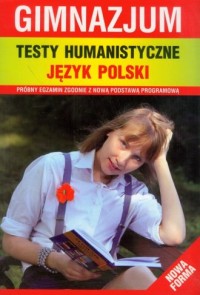 Testy humanistyczne. Język polski. - okładka podręcznika