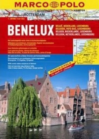 Benelux. Atlas drogowy - okładka książki