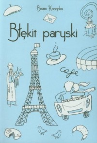 Błękit paryski - okładka książki