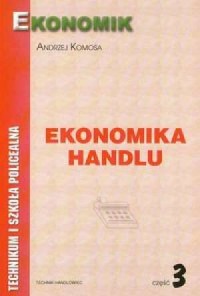 Ekonomika handlu cz. 3 - okładka podręcznika