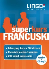 Francuski/ Superkurs (+ CD mp3) - okładka podręcznika