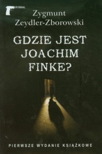 Gdzie jest Joachim Finke - okładka książki