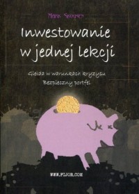 Inwestowanie w jednej lekcji - okładka książki