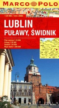 Lublin. Puławy. Świdnik. Mapa Marco - okładka książki