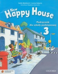 New Happy House 3. Podręcznik - okładka podręcznika