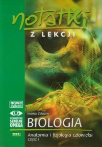 Notatki z lekcji. Biologia. Anatomia - okładka książki