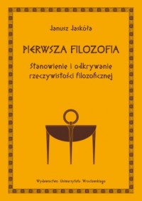 Pierwsza filozofia - okładka książki