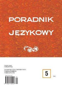 Poradnik językowy 5/2011 - okładka książki