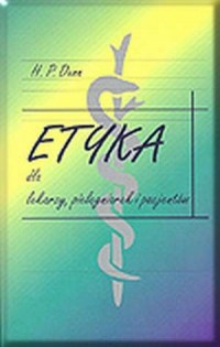 Etyka dla lekarzy, pielęgniarek - okładka książki