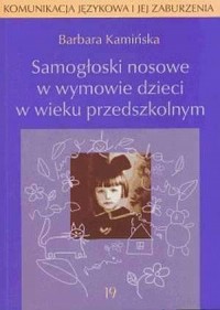 Samogłoski nosowe w wymowie dzieci - okładka książki