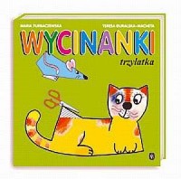 Wycinanki trzylatka - okładka książki