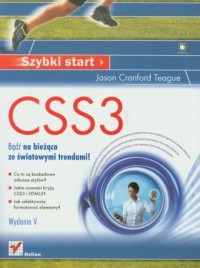 CSS3. Szybki start - okładka książki