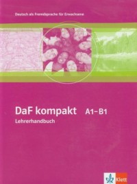 DaF kompakt A1-B1. Lehrerhandbuch - okładka podręcznika