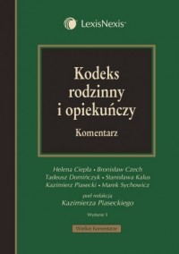 okładka książki - Kodeks rodzinny i opiekuńczy. Komentarz