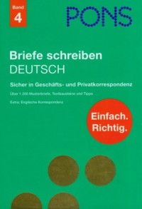 Pons. Briefe schreiben. Deutsch - okładka podręcznika