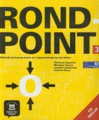 Rond Point 3. Podręcznik (+ CD) - okładka podręcznika