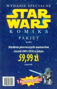 Star Wars 2009-2010 - okładka książki