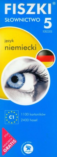 Fiszki. Język niemiecki. Słownictwo - okładka podręcznika