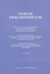 Forum philosophicum. Tom 9 - okładka książki