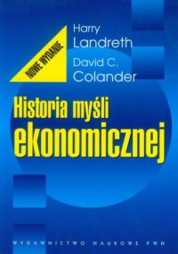 Historia myśli ekonomicznej - okładka książki