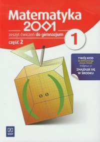 Matematyka 2001. Klasa 1. Gimnazjum. - okładka podręcznika