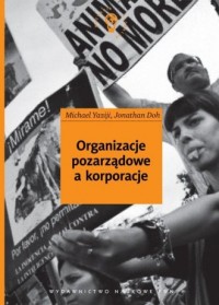 Organizacje pozarządowe a korporacje - okładka książki