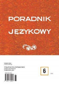 Poradnik językowy 6/2011 - okładka książki