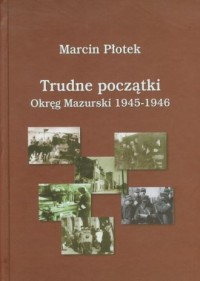 Trudne początki - okładka książki