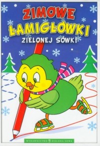 Zimowe łamigłówki Zielonej Sówki - okładka książki