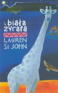 Biała żyrafa - okładka książki