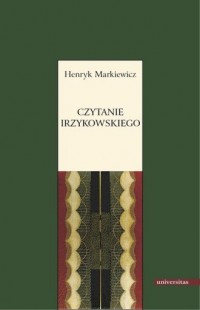Czytanie Irzykowskiego - okładka książki